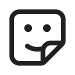 Sticker SVG Icon